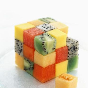 Cube de fruits
