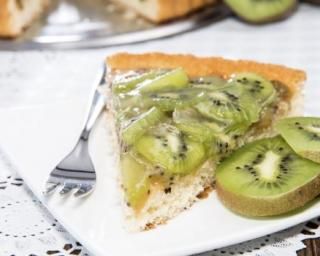 Tarte aux kiwis light