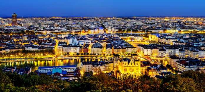 Lyon Que faire à Lyon - ville vue du ciel